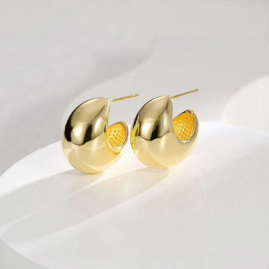 Argollas forma lagrima