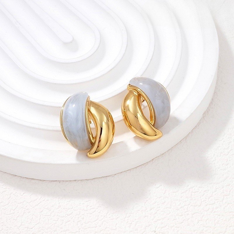 Aretes Entrelazados Colores
