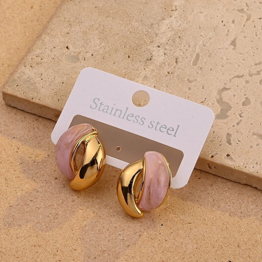 Aretes Entrelazados Colores
