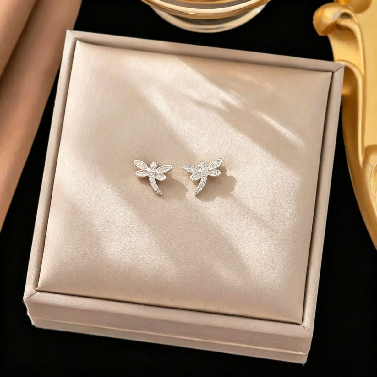 Aretes Libélula