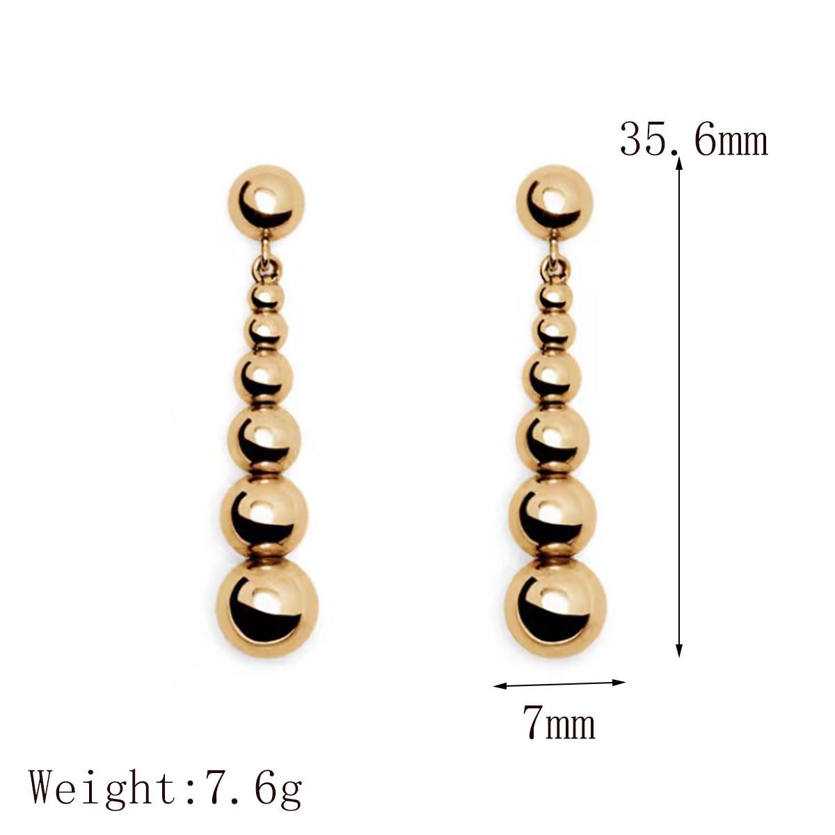 Aretes bolitas