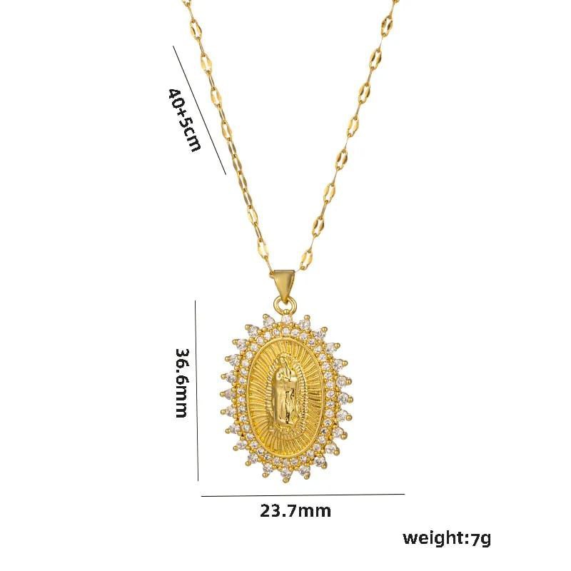 Cadena virgen de Guadalupe