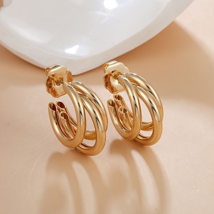 Argollas triples grandes