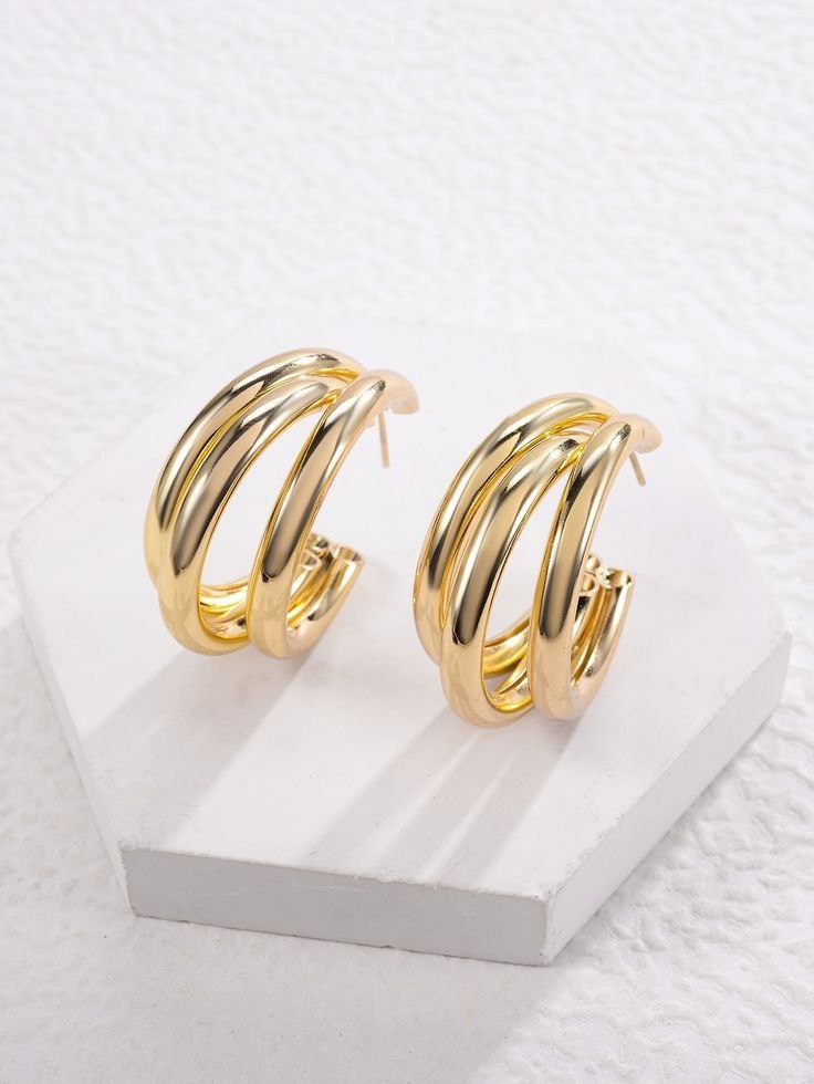 Argollas triples grandes