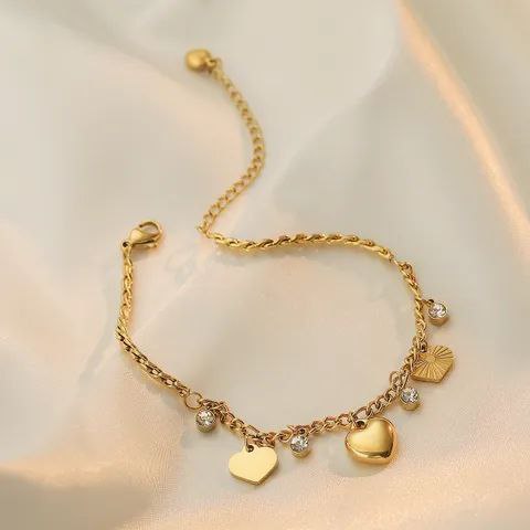 Pulsera corazones
