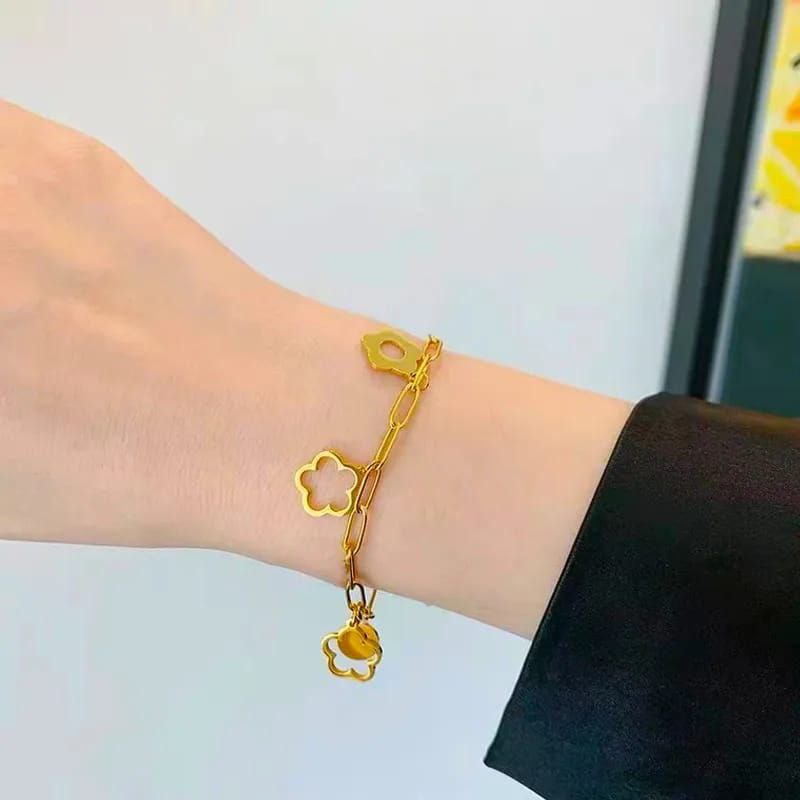 Pulsera flores